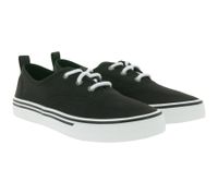 Zapatillas deportivas informales para mujer SPERRY Crest CVO o Vibe Canvas con suela de espuma viscoelástica. Zapatos para el día a día. Zapatos con cordones. Zapatos sin cordones. Blanco, gris, negro o azul oscuro.