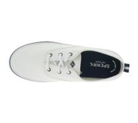 Zapatillas deportivas informales para mujer SPERRY Crest CVO o Vibe Canvas con suela de espuma viscoelástica. Zapatos para el día a día. Zapatos con cordones. Zapatos sin cordones. Blanco, gris, negro o azul oscuro.