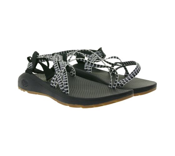 Sandalias de trekking para mujer Chaco Z Cloud con plantilla LUVSEAT certificada y correa ajustable JCH107982 Negro