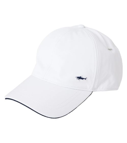 PAUL & SHARK baseball cap with label stitching headgear hat leisure cap 24417102 010 white