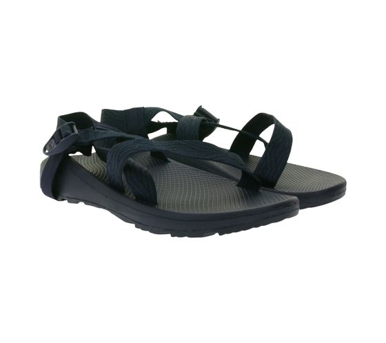 Sandales de randonnée pour hommes Chaco Z Cloud avec semelle intérieure certifiée LUVSEAT et sangle réglable JCH107903 Bleu/Noir