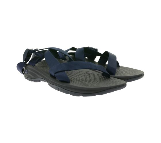 Sandales de randonnée pour hommes Chaco ZVOLV avec semelle intérieure certifiée LUVSEAT Sandale J106591 Bleu foncé