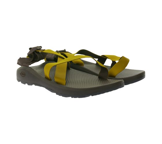 Sandalias de trekking para hombre Chaco Z Cloud con plantilla LUVSEAT certificada y correa ajustable JCH107267 Amarillo ocre