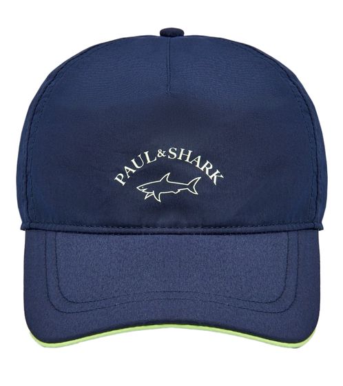 PAUL & SHARK berretto da baseball con toppa con scritta copricapo cappello berretto da tempo libero 24417103 013 blu navy