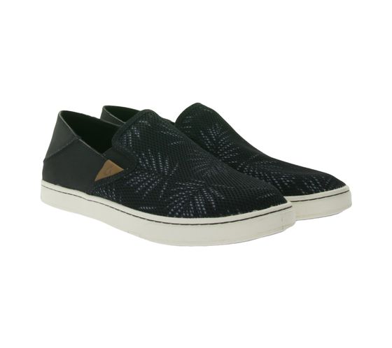 OluKai Pehuea Sneaker scarpe da donna traspiranti slip-on con plantare anatomico 20271-40ER Nero