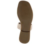 Sandalias de mujer ILC Livia de piel auténtica con tiras fruncidas, zapatos de verano C45-3784 en rosa, beige o blanco Sandalias de mujer ILC Livia de piel auténtica con tiras fruncidas, zapatos de verano C45-3784 en rosa, beige o blanco