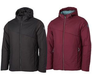 TERNUA Mannun Giacca isolante da uomo Giacca invernale sostenibile con Microshell e Thermashell 1643643 Nero o Rosso