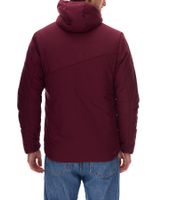 Chaqueta de invierno sostenible TERNUA Mannun para hombre con aislamiento térmico y microshell 1643643 negra o roja
