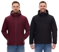 TERNUA Mannun Giacca isolante da uomo Giacca invernale sostenibile con Microshell e Thermashell 1643643 Nero o Rosso