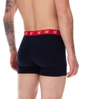 Lot de 5 boxers pour homme CR7 CRISTIANO RONALDO Basic Trunk en coton respirant 300-8125-49-2316 Rouge/Gris/Marine/Noir