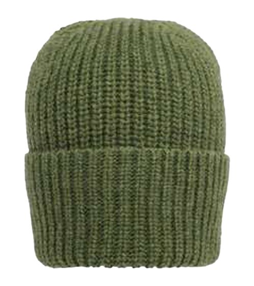 SOBRE TI Gorro de invierno acogedor y cómodo gorro de punto de lana AYO4212004 verde oliva