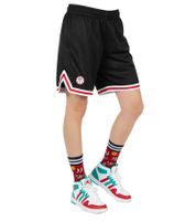 1 paires de chaussettes de basket-ball en coton moutarde avec motifs de basket-ball Chaussettes longues à motifs 17S-BASKET Rouge/Noir/Coloré