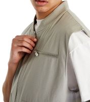 Sixth June Gilet primaverile da uomo Gilet in cotone Gilet di transizione M23554CJA Grigio