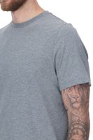 4er Pack PUMA Herren T-Shirts Baumwoll-Shirt Rundhals-Shirts Basic-Shirt 683509 01 Grau