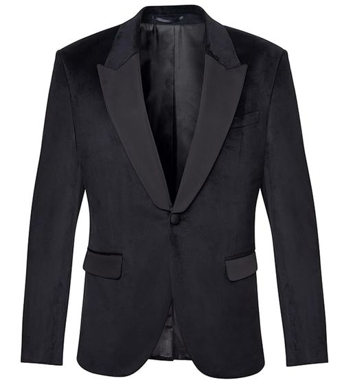 steffen klein men's business jacket elegant velvet jacket with shoulder pads jacket business fashion jacket 901118 black