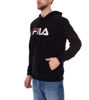 Sudadera con capucha FILA Barumini para hombre, jersey de algodón, color negro o gris, FAU0068