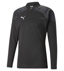 PUMA teamCup Herren Troyer-Pullover mit DryCell-Technologie Trainings-Shirt grafischem Design Sport-Shirt Fitness-Pullover Sport-Ausrüstung 657982 03 Schwarz PUMA teamCup Herren Troyer-Pullover mit DryCell-Technologie Trainings-Shirt grafischem Design Sport-Shirt Fitness-Pullover Sport-Ausrüstung 657982 03 Schwarz