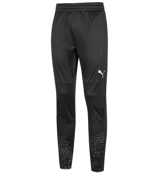 Pantalones de jogging PUMA teamCup para hombre con tecnología DryCell Pantalones de entrenamiento Pantalones deportivos con diseño gráfico Pantalones de fitness Equipamiento deportivo 658369 03 Negro