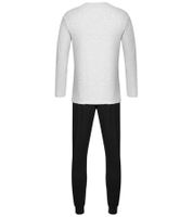 DC Comics, Marvel oder Disney Schlafanzug Superman, Star Wars oder Spiderman Pyjama-Set mit großem Logo auf der Brust Blau/Grau/Schwarz DC Comics, Marvel oder Disney Schlafanzug Superman, Star Wars oder Spiderman Pyjama-Set mit großem Logo auf der Brust Blau/Grau/Schwarz