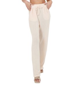 Pantalon de jogging ample pour femme Sixth June Homewear Pantalon de jogging W33823KPA Beige