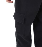 Sixth June Essentiel Polair Herren Jogginghose mit Cargotaschen Fleece-Jogger Homewear M12490PPA Schwarz