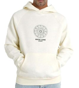 Sixth June Oversized Zodiac Signs Herren Kapuzen-Pullover Sweat-Hoodie mit Sternzeichen Print 22629 Hellbeige Sixth June Oversized Zodiac Signs Herren Kapuzen-Pullover Sweat-Hoodie mit Sternzeichen Print 22629 Hellbeige