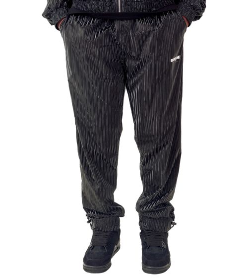 Sixth June men's shiny jogging pants leisure jogger homewear M12673VPA black