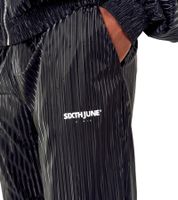 Pantalon de jogging brillant pour homme Sixth June Jogger de loisirs Homewear M12673VPA Noir