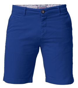 Short chino pour homme Heredot Pantalon court en coton avec poches Pantalon de tous les jours 900318 Bleu foncé