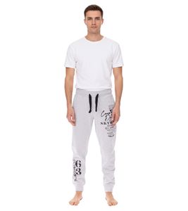 CAMP DAVID Herren Jogging-Hose mit Baumwollanteil Sweat-Hose Trainings-Hose 428251 2301 Grau