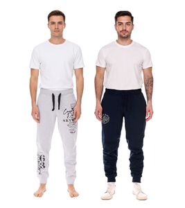 Pantalones de chándal CAMP DAVID para hombre con contenido de algodón Pantalones deportivos Pantalones de entrenamiento 428251 Azul oscuro o gris