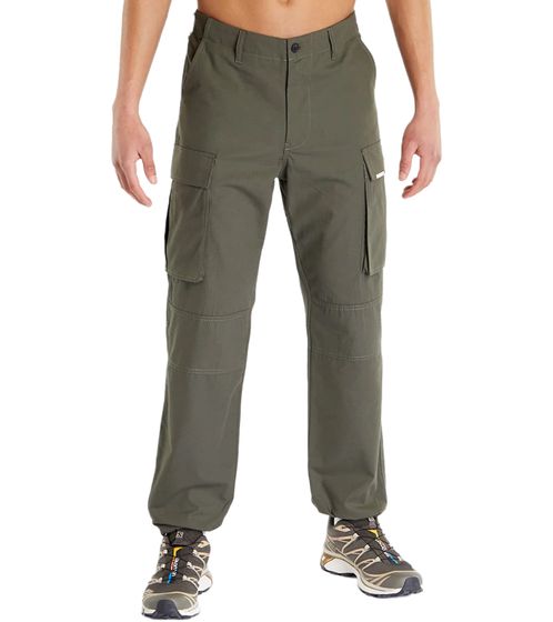 Sixth June men's cargo pants cotton pants with lots of pockets outdoor pants M23553CPA green