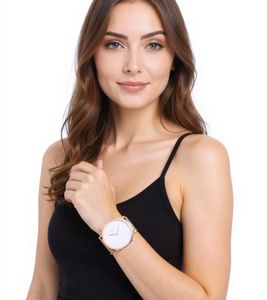 Pierre Cardin Damen Armband-Uhr schlichtes Ziffernblatt analoge Quarz-Uhr mit Edelstahl-Armband 3ATM 39mm CBV.1055 Rosa Pierre Cardin Damen Armband-Uhr schlichtes Ziffernblatt analoge Quarz-Uhr mit Edelstahl-Armband 3ATM 39mm CBV.1055 Rosa
