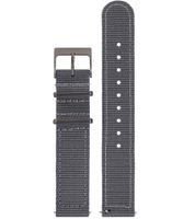 Pierre Cardin Herren Armband-Uhr analoge Quarz-Uhr mit Textil-Armband 3ATM 42mm CBV.1034 Grau/Blau