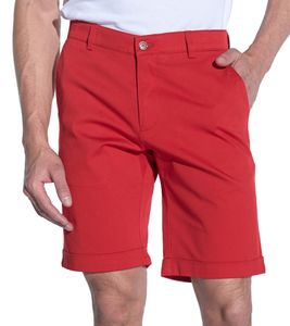 Pantalones cortos chinos de hombre Steffen Klein, pantalones cortos de algodón con bolsillos, pantalones de verano, Bermudas 900909, rojo