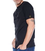 COURSE BATMAN Herren T-Shirt mit plastischem Print Baumwoll-Shirt Rundhals-Shirt 900119 Schwarz COURSE BATMAN Herren T-Shirt mit plastischem Print Baumwoll-Shirt Rundhals-Shirt 900119 Schwarz