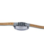 Montre femme Pierre Cardin cadran moderne montre à quartz analogique avec bracelet en cuir 3ATM 32mm CMA.0005 Gris/Argent