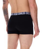8er Pack CR7 CRISTIANO RONALDO Basic Trunk Herren Boxershorts atmungsaktive Baumwoll-Unterhose Unterwäsche 300-8109-49-2534 Schwarz/Rot/Grün/Navy