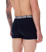 8er Pack CR7 CRISTIANO RONALDO Basic Trunk Herren Boxershorts atmungsaktive Baumwoll-Unterhose Unterwäsche 300-8109-49-2534 Schwarz/Rot/Grün/Navy