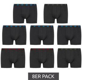 Pack de 8 calzoncillos tipo bóxer básicos CR7 CRISTIANO RONALDO para hombre, calzoncillos de algodón transpirables, ropa interior 300-8109-49-2533, color negro y colorido