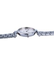 Pierre Cardin Damen Zweizeiger-Armband-Uhr modernes Ziffernblatt analoge Quarz-Uhr mit Edelstahl-Armband 3ATM 34mm CMD.3506 Silber