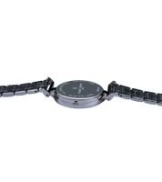 Pierre Cardin Damen Zweizeiger-Armband-Uhr modernes Ziffernblatt analoge Quarz-Uhr mit Edelstahl-Armband 3ATM 34mm CMD.3506 Silber