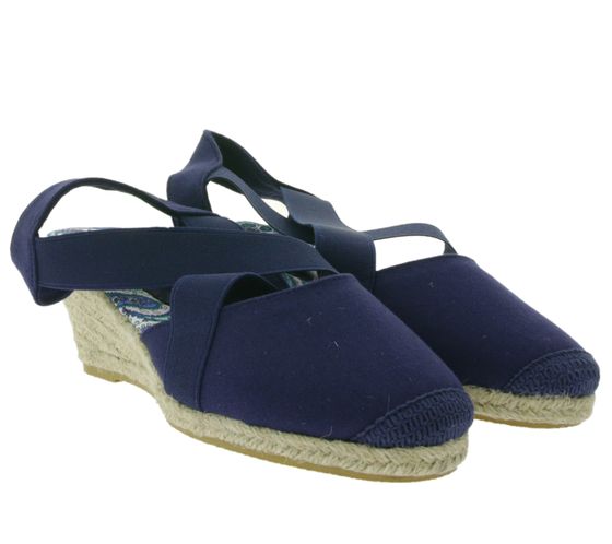 Sandalias elegantes para mujer Citywalk Sandalette con bandas elásticas azules 89353835 Azul oscuro