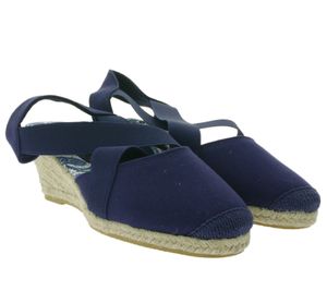 Citywalk Sandalette sandali eleganti da donna con elastici blu 89353835 Blu scuro