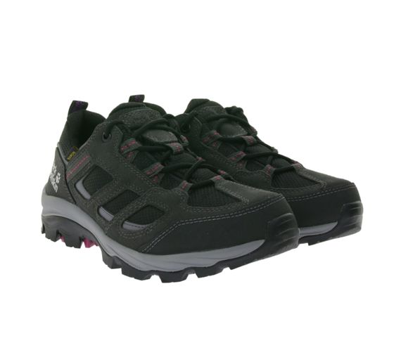 Jack Wolfskin VOJO 3 TEXAPORE LO - Zapatillas de senderismo para mujer, impermeables, color gris, 56064318