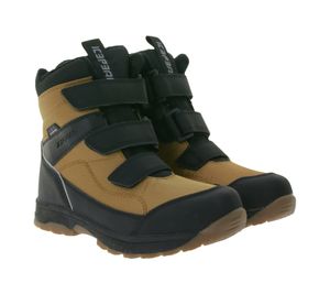 ICEPEAK ALGA JR wasserdichte Winter-Stiefel wärmende Kinder Winter-Boots für Jungen und Mädchen 98708006 Braun/Schwarz