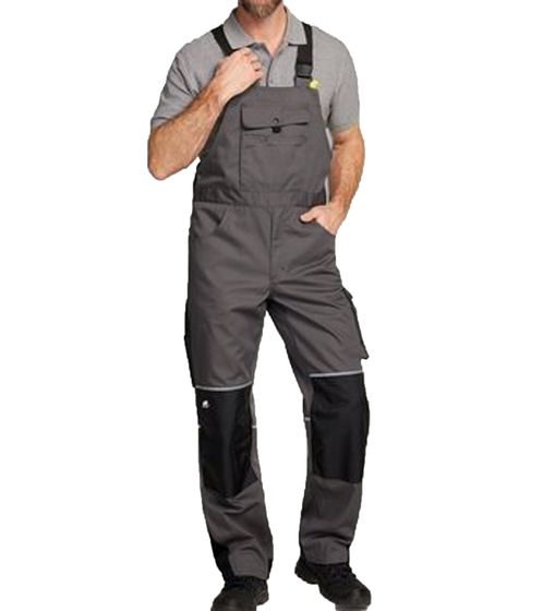 Salopette de travail pour homme NCEnergy NORTHERN COUNTRY avec plusieurs compartiments Pantalon de travail 2131 7748 Gris