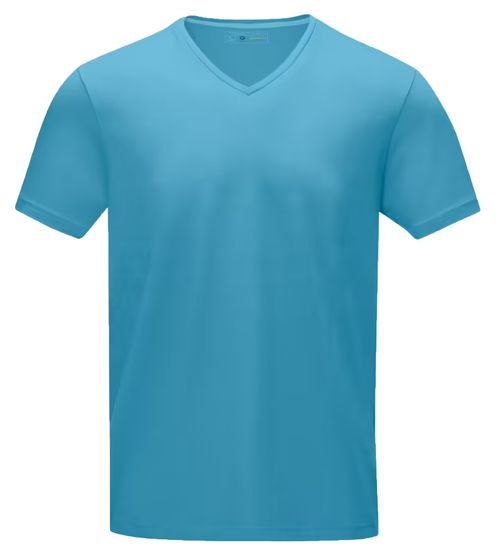 ELEVATE Kawartha Camiseta de hombre Algodón sostenible 200 g/m2 Camiseta básica Camiseta interior 3801643 Azul claro/Turquesa