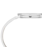 Pierre Cardin Damen Armband-Uhr mit Marken-Kürzel-Print analoge Quarz-Uhr mit Leder-Armband 3ATM 31mm CBV.15 Schwarz, Rosa, Weiß oder Beige