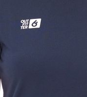 Outfitter OCEAN FABRICS TAHI T-Shirt nachhaltiges Damen Präsentations-Shirt Sommer-Shirt Sport OUT-W-1020-OTW Rot, Grün, Dunkelblau, Schwarz oder Weiß